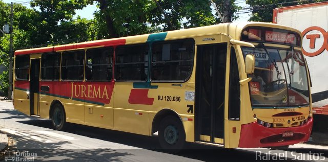 Auto Viação Jurema RJ 120.086 na cidade de Rio de Janeiro, Rio de Janeiro, Brasil, por Rafael Leonel Jacinto dos Santos. Número da foto: #4782281.