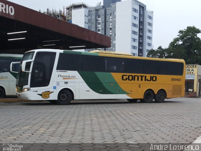 Empresa Gontijo de Transportes 11940 na cidade de Coronel Fabriciano, Minas Gerais, Brasil, por André Lourenço de Freitas. ID da foto: 4783374.