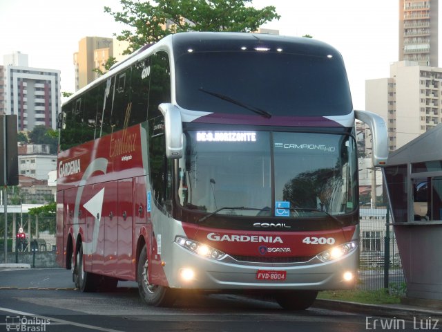Expresso Gardenia 4200 na cidade de Ribeirão Preto, São Paulo, Brasil, por Erwin  Luiz. Número da foto: #4782884.