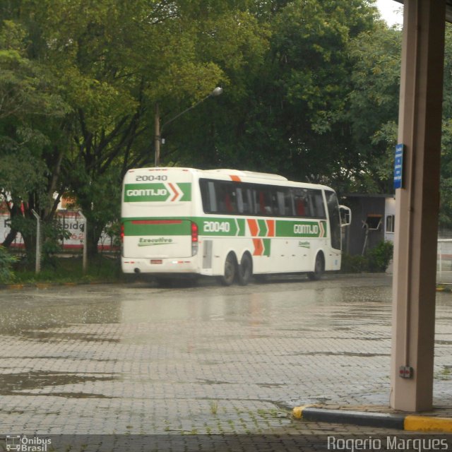 Empresa Gontijo de Transportes 20040 na cidade de São José dos Campos, São Paulo, Brasil, por Rogerio Marques. ID da foto: 4786823.