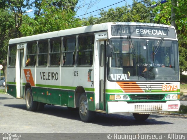 Auto Viação Veleiro 8975 na cidade de Maceió, Alagoas, Brasil, por Rodrigo Fonseca. Número da foto: #4785536.