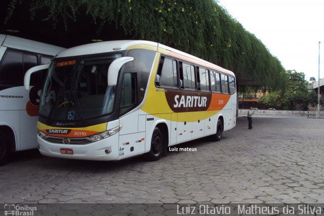 Saritur - Santa Rita Transporte Urbano e Rodoviário 30110 na cidade de Belo Horizonte, Minas Gerais, Brasil, por Luiz Otavio Matheus da Silva. Número da foto: #4785941.