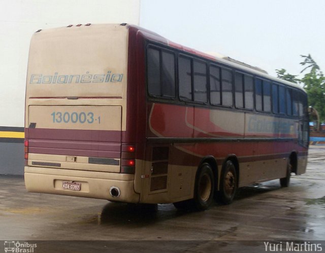 Auto Viação Goianésia 130003-1 na cidade de Goiânia, Goiás, Brasil, por Yuri Martins. ID da foto: 4788454.