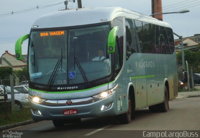Viação Garcia 7246 na cidade de Curitiba, Paraná, Brasil, por Alessandro Fracaro Chibior. Número da foto: #4789565.