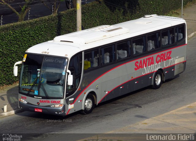 Viação Santa Cruz 8470 na cidade de São Paulo, São Paulo, Brasil, por Leonardo Fidelli. ID da foto: 4788367.