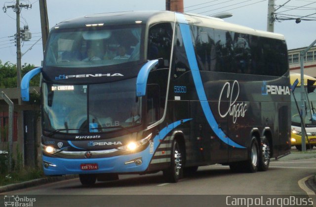 Empresa de Ônibus Nossa Senhora da Penha 53050 na cidade de Curitiba, Paraná, Brasil, por Alessandro Fracaro Chibior. Número da foto: #4789572.