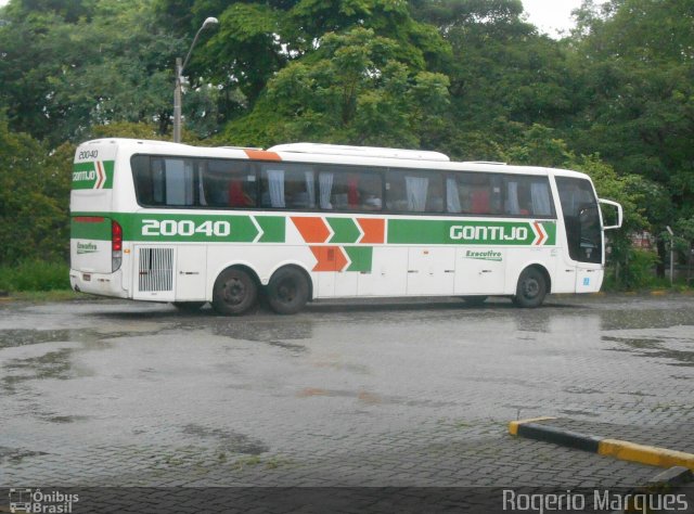 Empresa Gontijo de Transportes 20040 na cidade de São José dos Campos, São Paulo, Brasil, por Rogerio Marques. ID da foto: 4787033.