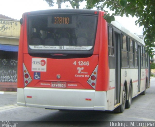 Himalaia Transportes > Ambiental Transportes Urbanos 4 1246 na cidade de São Paulo, São Paulo, Brasil, por Jonathan  Aguiar Correa. Número da foto: #4792626.