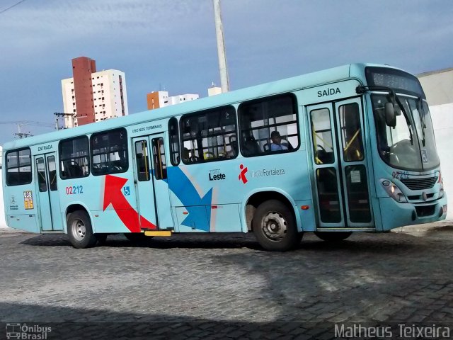 Viação Fortaleza 02212 na cidade de Fortaleza, Ceará, Brasil, por Matheus Lima Teixeira. Número da foto: #4794295.