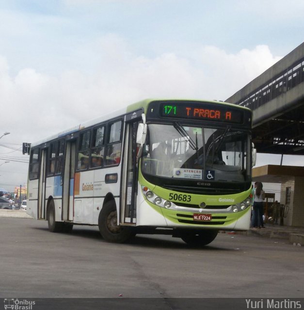 Rápido Araguaia 50683 na cidade de Goiânia, Goiás, Brasil, por Yuri Martins. ID da foto: 4793575.