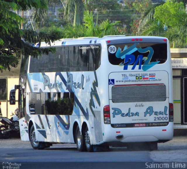 Pedra Azul Turismo 21000 na cidade de Vitória, Espírito Santo, Brasil, por Saimom  Lima. ID da foto: 4794096.