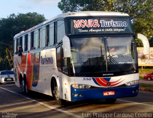 Moura Turismo 550 na cidade de Guarapari, Espírito Santo, Brasil, por Luis Philippe Cardoso Coelho. ID da foto: 4794631.