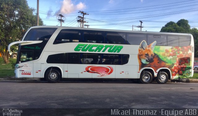 Eucatur - Empresa União Cascavel de Transportes e Turismo 4850 na cidade de Manaus, Amazonas, Brasil, por Mikael Thomaz. Número da foto: #4797363.