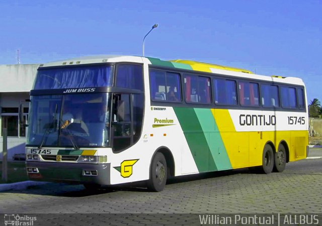 Empresa Gontijo de Transportes 15745 na cidade de Maceió, Alagoas, Brasil, por Willian Pontual. ID da foto: 4796946.