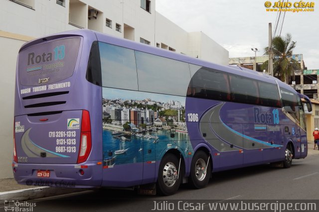 Rota 13 Transportes e Serviços 1306 na cidade de Aracaju, Sergipe, Brasil, por Julio Cesar  Barbosa Martins. ID da foto: 4797753.