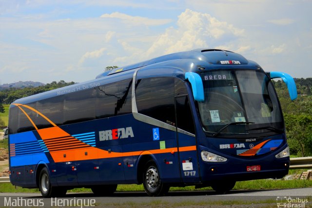 Breda Transportes e Serviços 1717 na cidade de São Paulo, São Paulo, Brasil, por Matheus Henrique. ID da foto: 4796342.