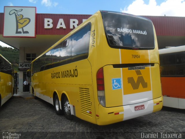 Rápido Marajó 70904 na cidade de Manhuaçu, Minas Gerais, Brasil, por Daniel Teixeira . ID da foto: 4797722.