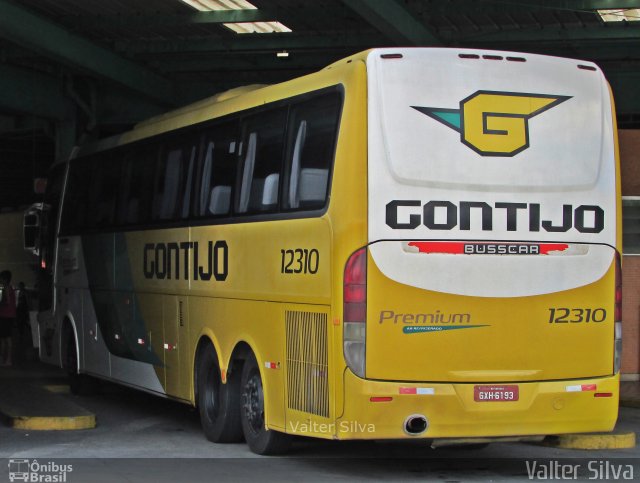 Empresa Gontijo de Transportes 12310 na cidade de Resende, Rio de Janeiro, Brasil, por Valter Silva. ID da foto: 4795942.