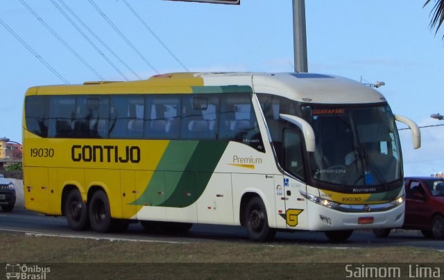 Empresa Gontijo de Transportes 19030 na cidade de Vitória, Espírito Santo, Brasil, por Saimom  Lima. Número da foto: #4796633.