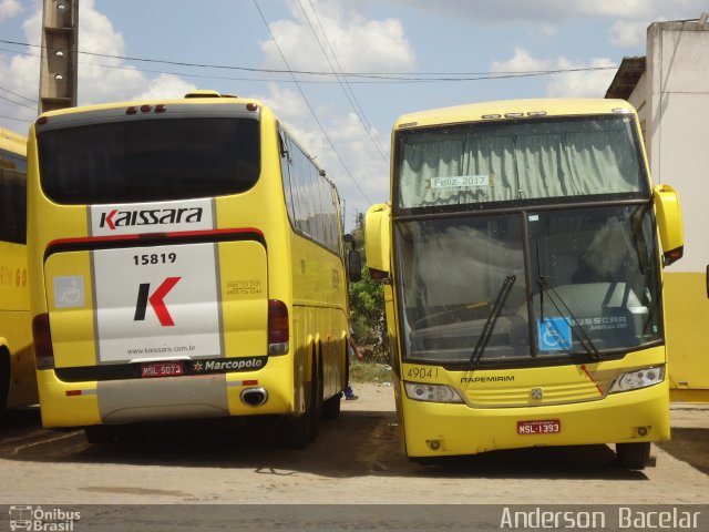 Kaissara - Viação Caiçara 15819 na cidade de Feira de Santana, Bahia, Brasil, por Anderson  Bacelar. Número da foto: #4796783.