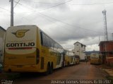 Empresa Gontijo de Transportes 12125 na cidade de Minas Novas, Minas Gerais, Brasil, por Josimar Gomes Simoes. ID da foto: :id.