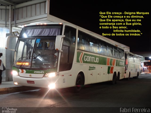 Empresa Gontijo de Transportes 20045 na cidade de Belo Horizonte, Minas Gerais, Brasil, por Fabri Ferreira. Número da foto: #4799587.