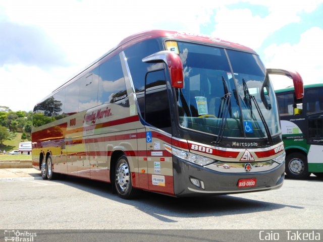 Santa Maria Fretamento e Turismo > Transportes Santa Maria(SP) 800 na cidade de São Paulo, São Paulo, Brasil, por Caio  Takeda. Número da foto: #4799939.