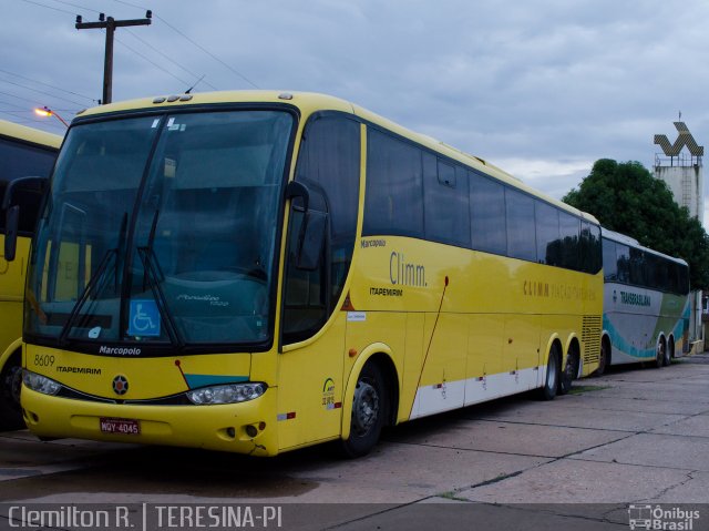 Viação Itapemirim 8609 na cidade de Teresina, Piauí, Brasil, por Clemilton Rodrigues . ID da foto: 4798908.