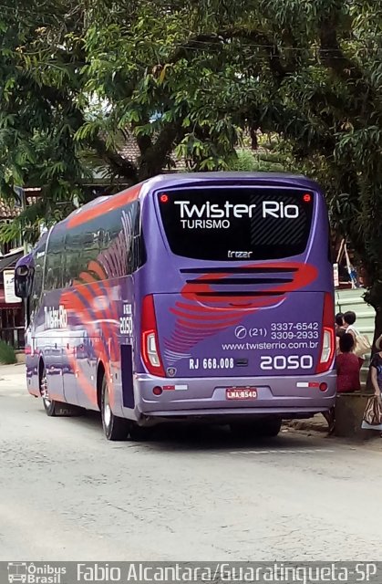 Twister Rio Transporte e Turismo 2050 na cidade de Itatiaia, Rio de Janeiro, Brasil, por Fabio Alcantara. Número da foto: #4799949.