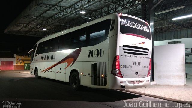 Auto Ônibus Macacari 7090 na cidade de Dois Córregos, São Paulo, Brasil, por João Guilherme Lopes. Número da foto: #4800100.