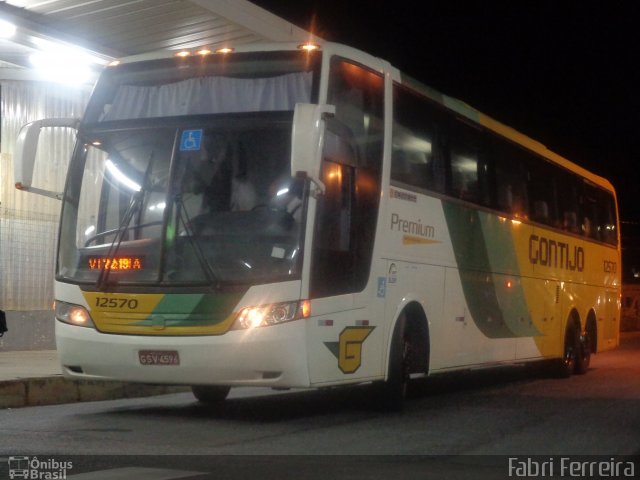 Empresa Gontijo de Transportes 12570 na cidade de Belo Horizonte, Minas Gerais, Brasil, por Fabri Ferreira. ID da foto: 4799621.