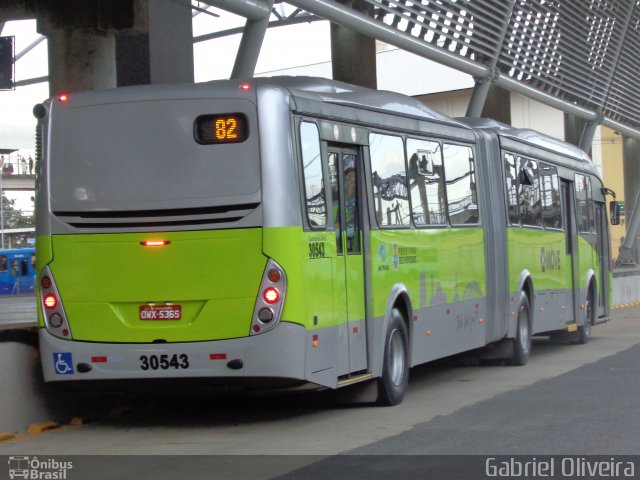 Bettania Ônibus 30543 na cidade de Belo Horizonte, Minas Gerais, Brasil, por Gabriel Oliveira. Número da foto: #4799198.