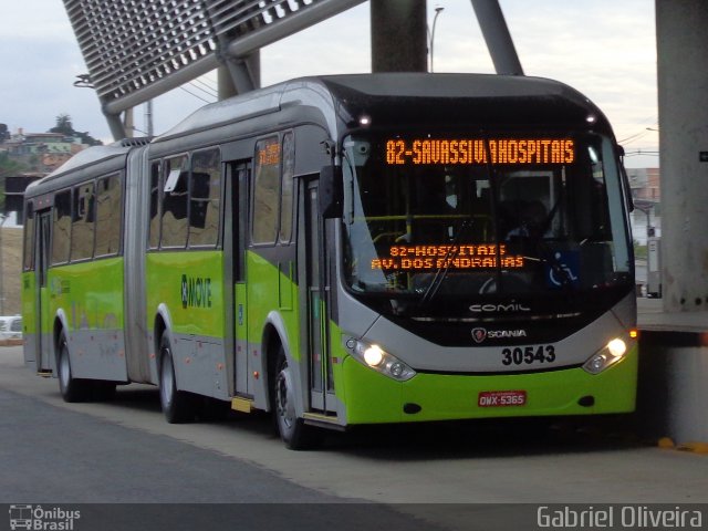 Bettania Ônibus 30543 na cidade de Belo Horizonte, Minas Gerais, Brasil, por Gabriel Oliveira. Número da foto: #4799188.