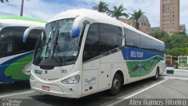 Bel-Tour Transportes e Turismo 383 na cidade de Aparecida, São Paulo, Brasil, por Alex Ramos Ribeiro. Número da foto: #4800210.
