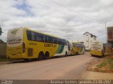 Empresa Gontijo de Transportes 12455 na cidade de Minas Novas, Minas Gerais, Brasil, por Josimar Gomes Simoes. Número da foto: #:id.