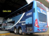 Nobre Transporte Turismo 2080 na cidade de Goiânia, Goiás, Brasil, por Carlos Júnior. ID da foto: :id.