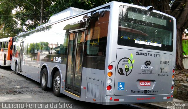 Viação Gato Preto 8 2005 na cidade de São Paulo, São Paulo, Brasil, por Luciano Ferreira da Silva. ID da foto: 4731726.