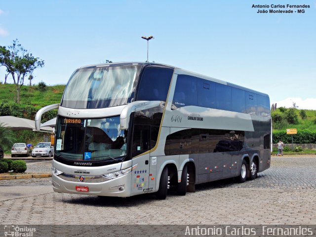Expresso Vila Rica 6401 na cidade de João Monlevade, Minas Gerais, Brasil, por Antonio Carlos Fernandes. Número da foto: #4730776.