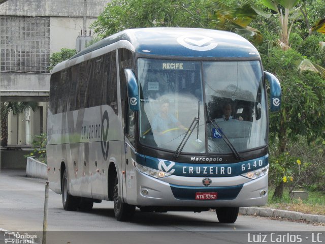 Viação Cruzeiro 6140 na cidade de Recife, Pernambuco, Brasil, por Luiz Carlos de Santana. ID da foto: 4731790.