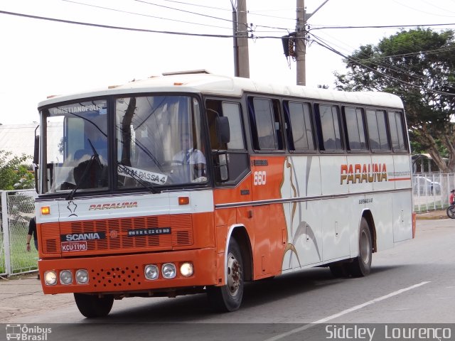 Viação Paraúna 660 na cidade de Goiânia, Goiás, Brasil, por Sidcley Lourenço. ID da foto: 4730719.