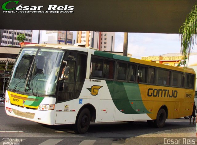 Empresa Gontijo de Transportes 3180 na cidade de Belo Horizonte, Minas Gerais, Brasil, por César Ônibus. ID da foto: 4732042.