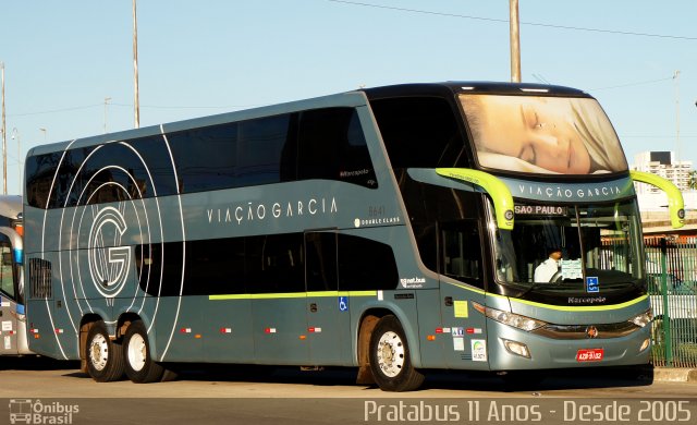 Viação Garcia 8641 na cidade de São Paulo, São Paulo, Brasil, por Cristiano Soares da Silva. ID da foto: 4731593.