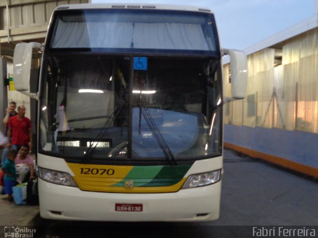 Empresa Gontijo de Transportes 12070 na cidade de Belo Horizonte, Minas Gerais, Brasil, por Fabri Ferreira. ID da foto: 4732839.