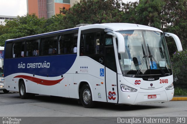 Viação São Cristóvão 2440 na cidade de São Paulo, São Paulo, Brasil, por Douglas Paternezi. ID da foto: 4730887.