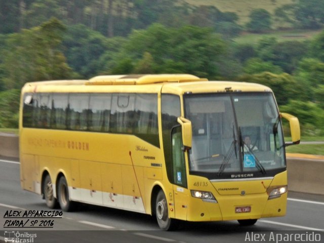 Viação Itapemirim 48135 na cidade de Pindamonhangaba, São Paulo, Brasil, por Alex Aparecido. Número da foto: #4730894.