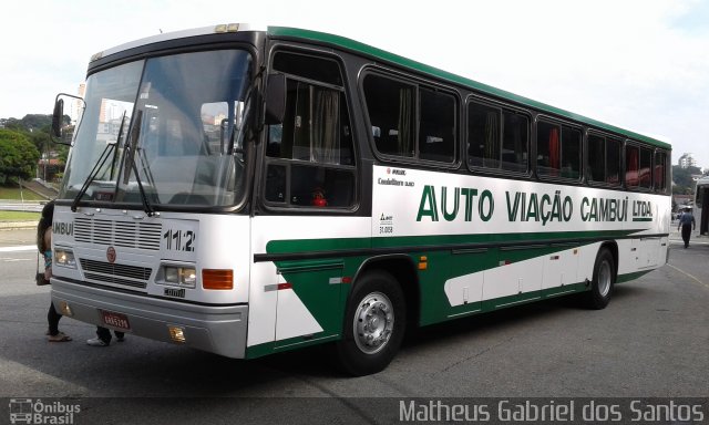 Auto Viação Cambuí 112 na cidade de São Paulo, São Paulo, Brasil, por Matheus Gabriel dos Santos. ID da foto: 4801396.