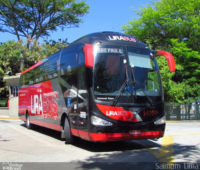 Lirabus 14097 na cidade de São Paulo, São Paulo, Brasil, por Saimom  Lima. Número da foto: #4802223.