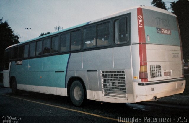 Empresa de Ônibus Nossa Senhora da Penha 17163 na cidade de Curitiba, Paraná, Brasil, por Douglas Paternezi. Número da foto: #4801364.
