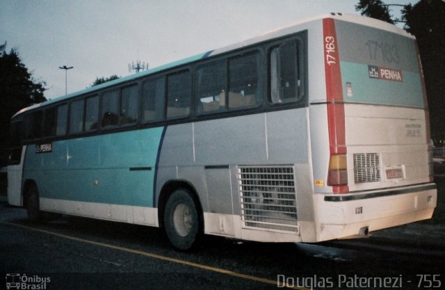 Empresa de Ônibus Nossa Senhora da Penha 17163 na cidade de Curitiba, Paraná, Brasil, por Douglas Paternezi. ID da foto: 4801364.