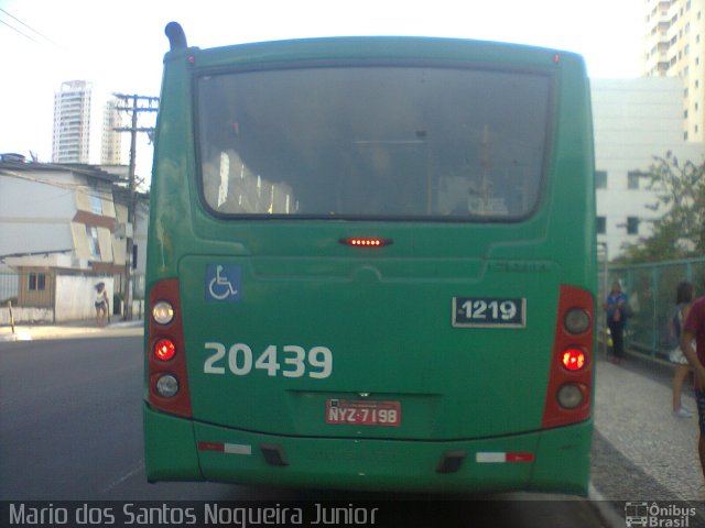 OT Trans - Ótima Salvador Transportes 20439 na cidade de Salvador, Bahia, Brasil, por Mario dos Santos Nogueira Junior. ID da foto: 4802475.